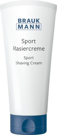 Braukmann Sport Rasiercreme, 100 ml, Hildegard Braukmann крем для бритья для нормальной и обезвоженной кожи, для мужчин, 100 мл