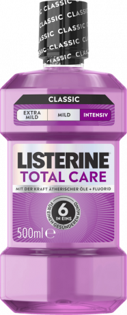 Listerine Mundspuelung Total Care Zahnschutz, 500 ml, Listerine ополаскиватель для полости рта Total Care Zahnschutz, комплексная защита зубов 6 в 1, 500 мл