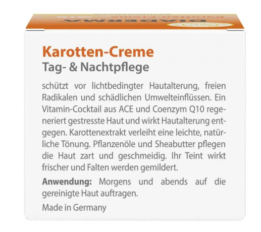 Diaderma Gesichtscreme Tag & Nacht Karotten-Creme mit Q10, 50 ml, Крем для лица Diaderma с коэнзимом Q10, 50 мл, дневной и ночной уход, морковный крем для сияния кожи, увлажнение и выравнивание тона