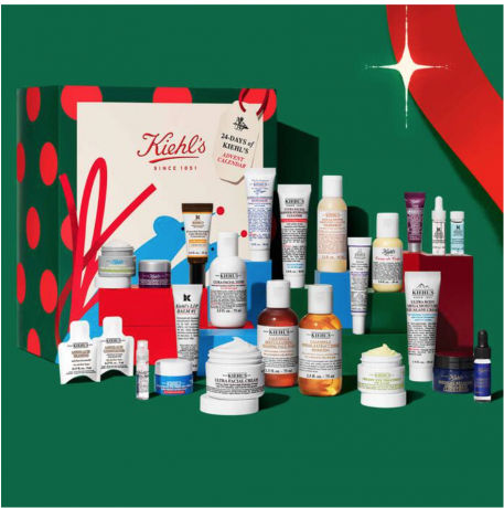 Kiehl's Der 24 Tage Kiehl's-Adventskalender 2026, Kiehl’s премиальный адвент-календарь 2026 с уходом для лица, тела и волос, 24 средства