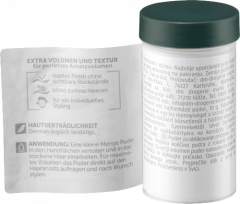 Balea MEN Styling Powder, 10 g, Пудра для объёма и матовой текстуры волос, 10 г