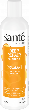 SANTE DEEP REPAIR Shampoo, 250 ml, Санте Восстанавливающий шампунь Deep Repair для сухих и повреждённых волос, 250 мл