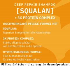 SANTE DEEP REPAIR Shampoo, 250 ml, Санте Восстанавливающий шампунь Deep Repair для сухих и повреждённых волос, 250 мл