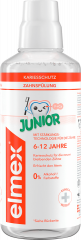 elmex Mundspuelung Kariesschutz Junior, 6-12 Jahren, 400 ml, Детский ополаскиватель Junior Kariesschutz с фторидом и мягким мятным вкусом, 6–12 лет, 400 мл