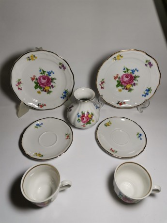 Schirnding Bavaria, Ширндинг Бавария Чайный/кофейный набор из 7 предметов, 1950-1960гг