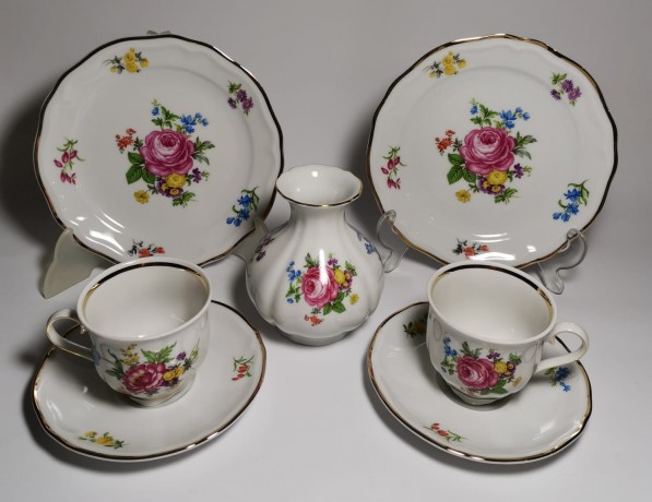 Schirnding Bavaria, Ширндинг Бавария Чайный/кофейный набор из 7 предметов, 1950-1960гг