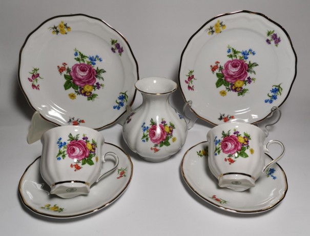 Schirnding Bavaria, Ширндинг Бавария Чайный/кофейный набор из 7 предметов, 1950-1960гг