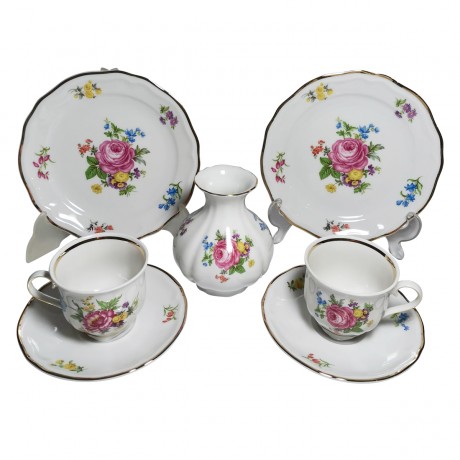 Schirnding Bavaria, Ширндинг Бавария Чайный/кофейный набор из 7 предметов, 1950-1960гг