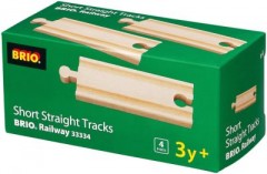 BRIO 1\/2 gerade Gleise 1/2 прямые дорожки