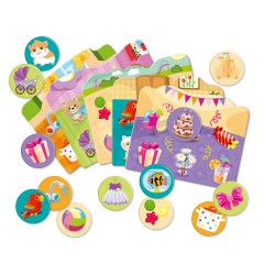 Montessori LOTTO. Wovon traumen die Madchen? ЛОТО. О чем мечтают девушки?