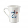 Hutschenreuther Hutschenreuther Flower Alphabet Becher mit Henkel Z-Zephyranthes 0,40 L Кружка Hutschenreuther Flower Alphabet с ручкой Z-Zephyranthes 0,40 л