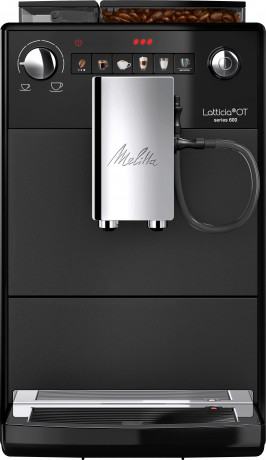 Melitta Melitta Kaffeevollautomat Latticia One Touch F300-100, schwarz, kompakt, aber XL Wassertank XL Bohnenbehalter Полностью автоматическая кофемашина Melitta Latticia One Touch F300-100, черная, компактная, но резервуар для воды XL, контейнер для зе