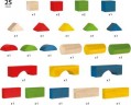 BRIO Bunte Holzbausteine, 25 Teile Красочные деревянные строительные блоки, 25 деталей