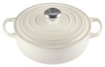 Le Creuset LE CREUSET Sauteuse 24 cm SIGNATURE Meringue LE CREUSET Sauteuse 24 см SIGNATURE