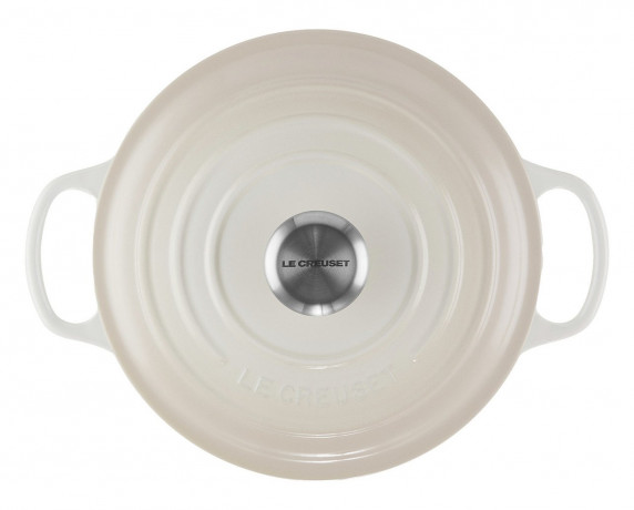 Le Creuset LE CREUSET Sauteuse 24 cm SIGNATURE Meringue LE CREUSET Sauteuse 24 см SIGNATURE
