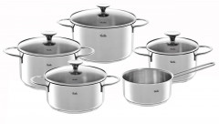 Fissler Fissler Topfset 5-tlg. COPENHAGEN silber Набор горшков Fissler, 5 штук. КОПЕНГАГЕН