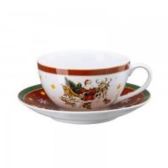 Hutschenreuther Hutschenreuther Happy Christmas Jumbotasse 2-tlg. Hutschenreuther Happy Christmas Jumbo Cup 2 шт.