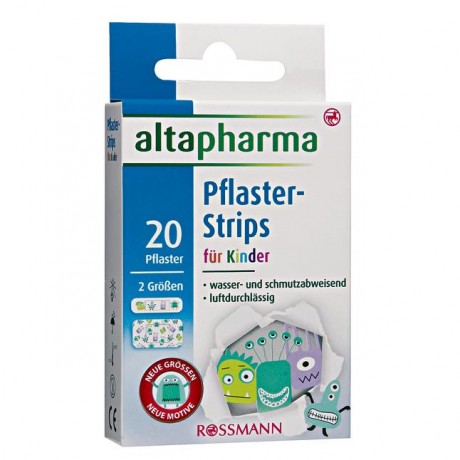 altapharma Pflaster-Strips Пластыри для детей 20 шт.