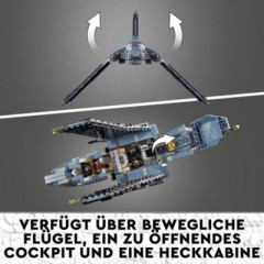 LEGO LEGO Star Wars 75314 Angriffsshuttle aus The Bad Batch Боевой шаттл LEGO Star Wars 75314 из сериала «Плохая партия»