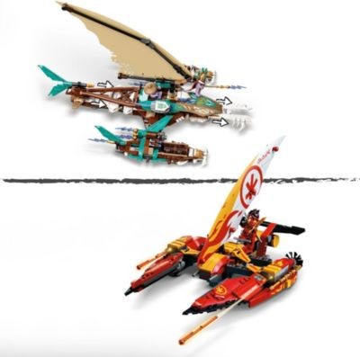 LEGO LEGO NINJAGO 71748 Duell der Katamarane LEGO NINJAGO 71748 Дуэль катамаранов