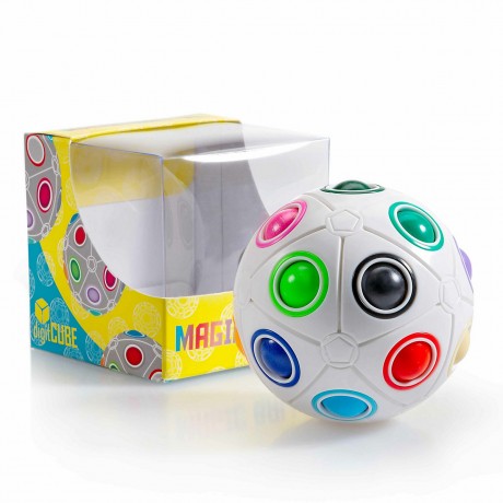 digitCUBE Magic Ball XL buntes Geschicklichkeitsspiel mit 19 Kugeln Magic Ball XL красочная игра на ловкость с 19 мячами