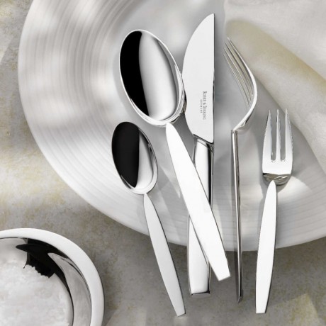 Robbe & Berking Robbe & Berking 12 - 925 Sterling Silber Menubesteck-Set 30-tlg. Robbe & Berking 12 - Набор столовых приборов из стерлингового серебра 925 пробы, 30 предм.
