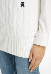 Tommy Hilfiger VARSITY C NK Jumper offwhite VARSITY C NK джемперы от белого