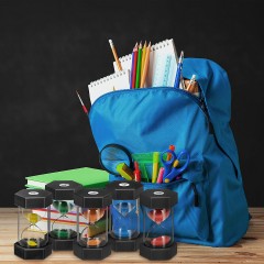 relaxdays 5tlg. Sanduhrenset fur Kinder 5 кусков Набор песочных часов для детей