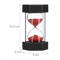 relaxdays 5tlg. Sanduhrenset fur Kinder 5 кусков Набор песочных часов для детей