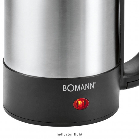 BOMANN BOMANN Wasserkocher WKR 1162 CB, ideal fur Reisen, 0,5 Liter, 1000 W Чайник BOMANN WKR 1162 CB, идеальный для путешествий, 0,5 л, 1000 Вт
