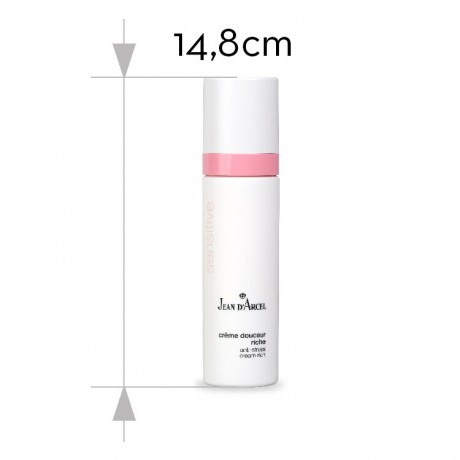 JEAN D'ARCEL creme douceur riche SENSITIVE 24h Creme reduziert Rotungen und Reizungen creme douceur riche SENSITIVE 24-часовой крем уменьшает покраснение и раздражение