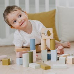 Micki MICKI BAUKLOETZE 60 STK. СТРОИТЕЛЬНЫЕ БЛОКИ MICKI 60 ШТ.