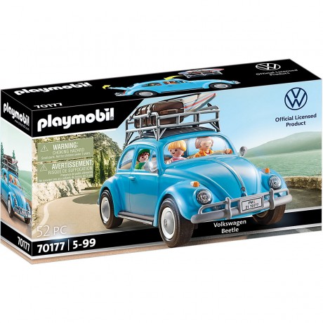 PLAYMOBIL PLAYMOBIL 2er Set: 70176 Volkswagen T1 Camping Bus + 70177 Volkswagen Kafer PLAYMOBIL Набор из 2 предметов: 70176 Кемпинговый автобус Volkswagen T1 + 70177 Volkswagen Beetle