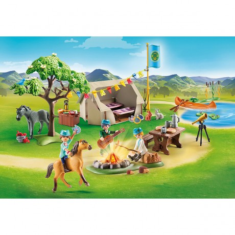 PLAYMOBIL PLAYMOBIL 70329 Sommercamp PLAYMOBIL 70329 Летний лагерь
