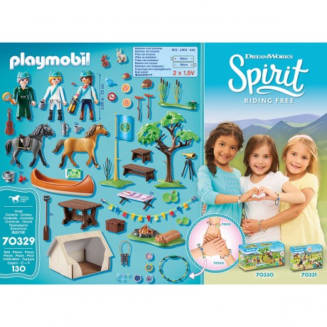 PLAYMOBIL PLAYMOBIL 70329 Sommercamp PLAYMOBIL 70329 Летний лагерь