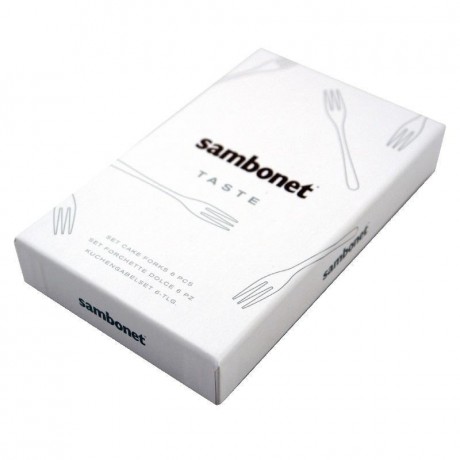 Sambonet Sambonet Taste - Edelstahl 18/10 Kuchengabel-Set 6-tlg. Sambonet Taste - Набор вилок для торта из нержавеющей стали 18/10, 6 шт.