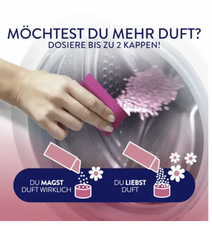 Lenor Wascheparfum Pfingstrose & Hibiskusblute 155 g, Ленор Парфюм для стирки Пион и гибискус, 155г