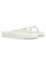 Tommy Hilfiger MONOGRAM  T-bar sandals feather white MONOGRAM Сандалии с Т-образной перемычкой перо белое
