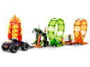 Lego Stuntshow-Doppellooping Двойной цикл каскадерского шоу