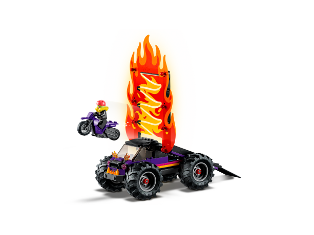 Lego Stuntshow-Doppellooping Двойной цикл каскадерского шоу