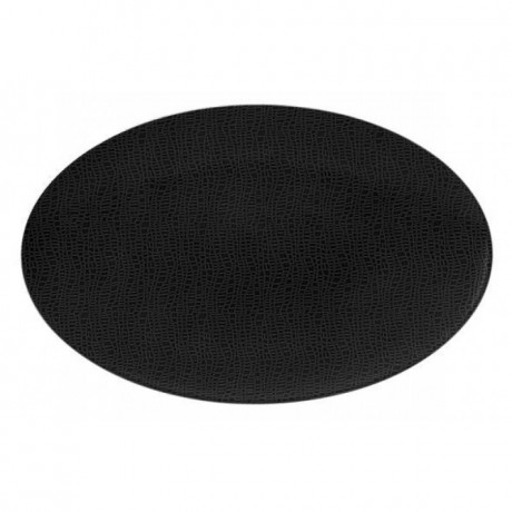 Seltmann Weiden Seltmann Weiden Life Fashion - Glamorous Black Servierplatte oval 40x26 cm Seltmann Weiden Life Fashion - Сервировочная тарелка Glamorous Black, овальная, 40x26 см