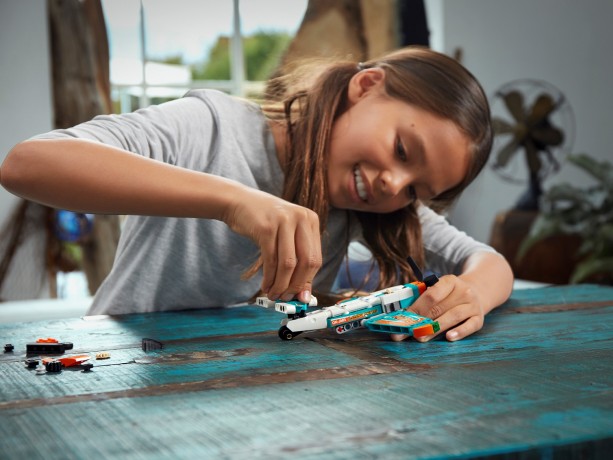 Lego Rennflugzeug гоночный самолет