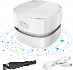 AKKEE AKKEE Akku-Handstaubsauger Tischstaubsauger USB Wiederaufladbar Mini Staubsauger Tragbar Kabellos, 360° Drehbar, Mini Handstaubsauger fur Schule, Haushalt, Buro  Беспроводной ручной пылесос AKKEE, настольный пылесос, перезаряжаемый от USB, мини-пыле