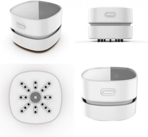 AKKEE AKKEE Akku-Handstaubsauger Tischstaubsauger USB Wiederaufladbar Mini Staubsauger Tragbar Kabellos, 360° Drehbar, Mini Handstaubsauger fur Schule, Haushalt, Buro Беспроводной ручной пылесос AKKEE, настольный пылесос, перезаряжаемый от USB, мини-пыле