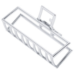 SOHO Niba Square Large Metall Haarklammer Silber Большая металлическая заколка для волос Niba Square