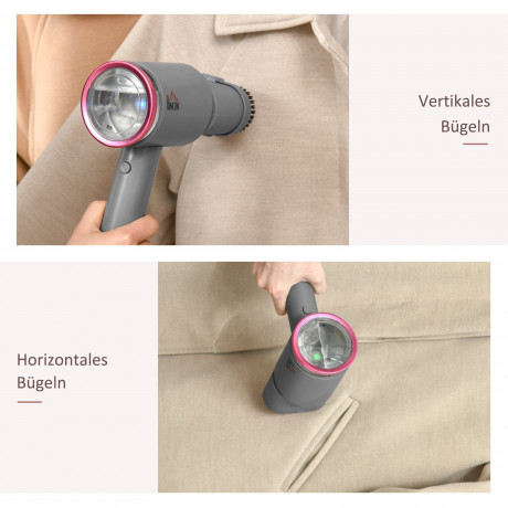 HOMCOM HOMCOM Dampfbugelstation Dampfglatter, max. Dampfmenge 20g,min Паровая гладильная станция HOMCOM, паровая разглаживающая машина, максимальное количество пара 20 г, мин.