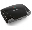 GOURMETmaxx Waffeleisen Belgische Waffeln 750W schwarz, Вафельница для бельгийских вафель, 750 Вт, антипригарное покрытие, Cool Touch, компактная, 22x17,6x8 см, алюминий, нержавеющая сталь