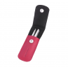 TWEEZERMAN Pinzetten Petite Set, Пинцет для бровей и ресниц (США), набор, нержавеющая сталь, ручная заточка, скошенный и острый кончики, эргономичный, розовый