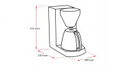 Melitta Melitta Enjoy Therm, Filtermaschine weiss weiss Melitta Enjoy Therm, фильтр-машина, белый