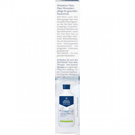 SALTHOUSE Anti-Juckreiz Kopfhaut-Fluid Akut, 75 ml, SALTHOUSE несмываемый флюид Anti-Juckreiz Kopfhaut-Fluid Akut против зуда с ниацинамидом, пантенолом и аллантоином для сухой кожи головы, 75 мл